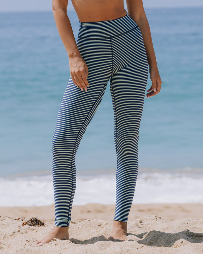 Play! Drills - Navy + Mint Stripe