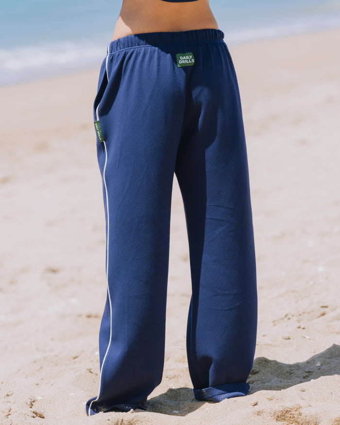 Lightweight Scuba Track Pants - Navy