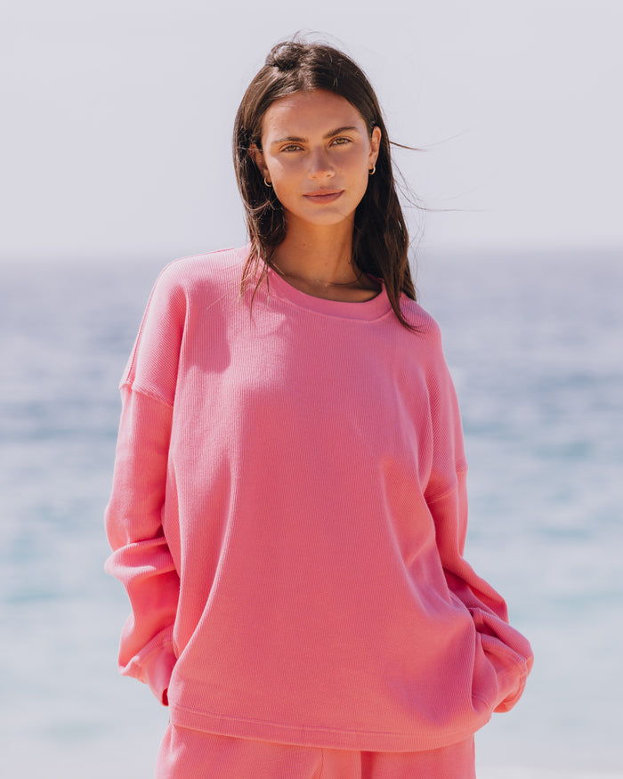 Oversized Sport Thermal - Cheeks with Monochrome Patch