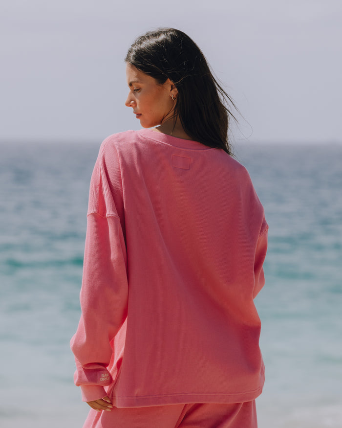 Oversized Sport Thermal - Cheeks with Monochrome Patch