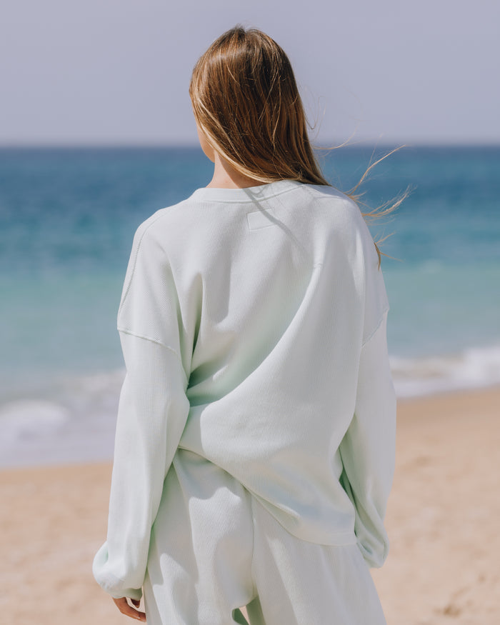 Oversized Sport Thermal - Surf with Monochrome Patch