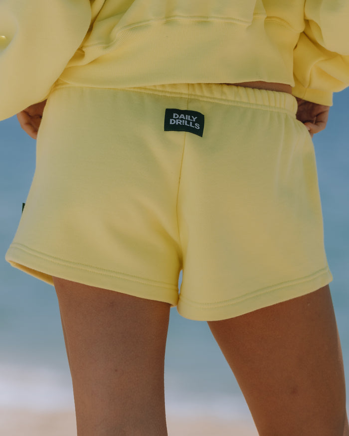 Heavyweight Mini Sweat Shorts - Sunray