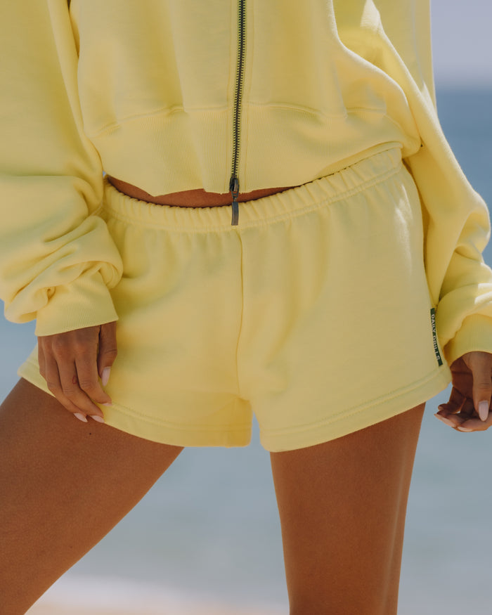 Heavyweight Mini Sweat Shorts - Sunray