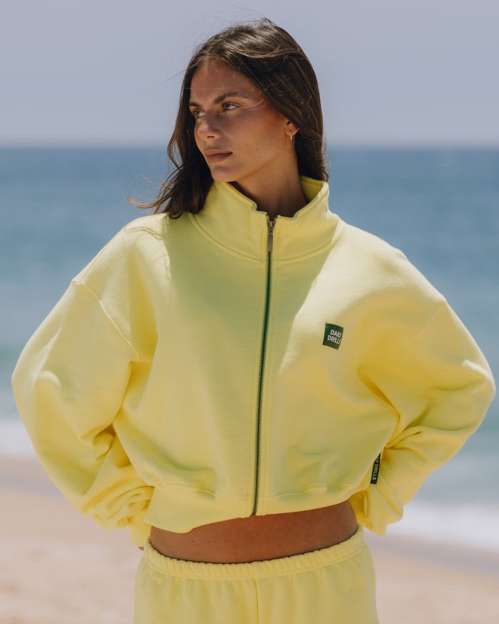 Heavyweight Funnel Neck Double Zip - Sunray
