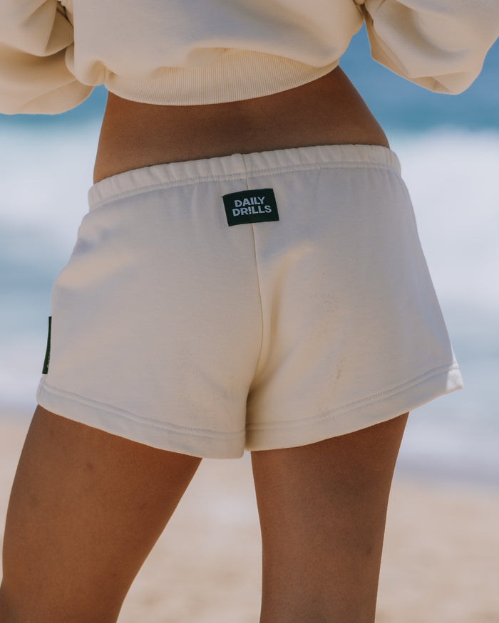 Heavyweight Mini Sweat Shorts - Sand