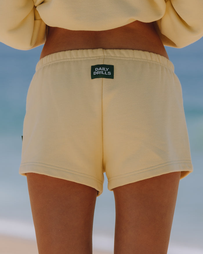 Heavyweight Mini Sweat Shorts - Butter