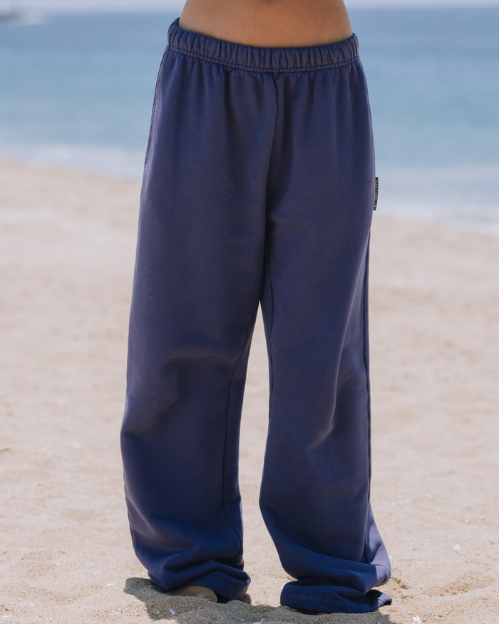 Heavyweight Straight Leg Sweatpants - Navy