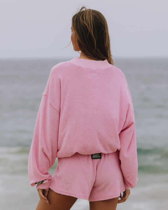 Terry Vintage Crew - Sunbleached Taffy