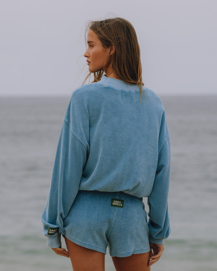 Terry Vintage Crew - Sunbleached Malibu