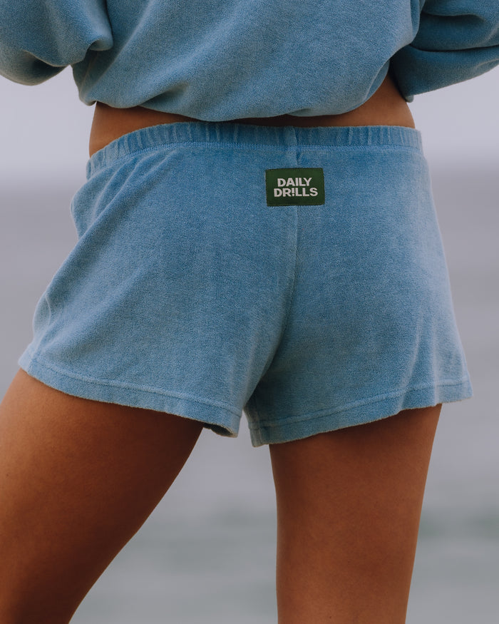 Terry Micro Shorts - Sunbleached Malibu