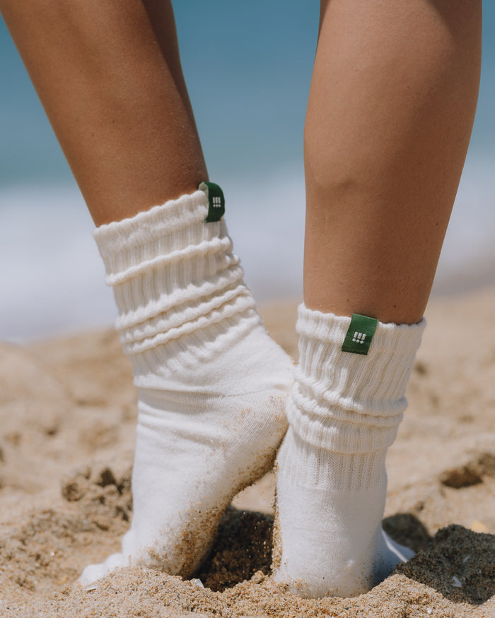 Vintage Socks - Cream