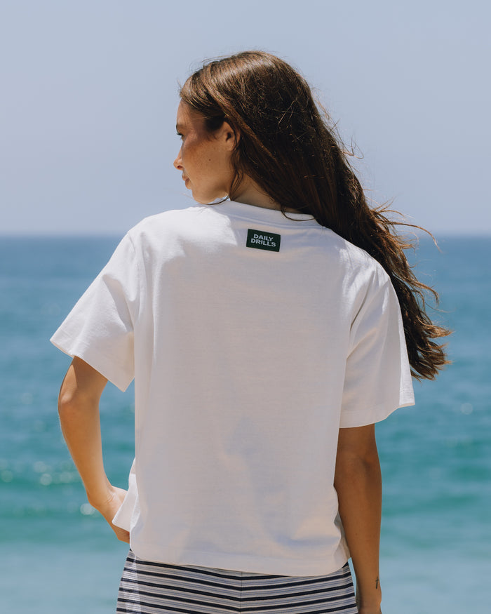 Out East Vintage Tee - White