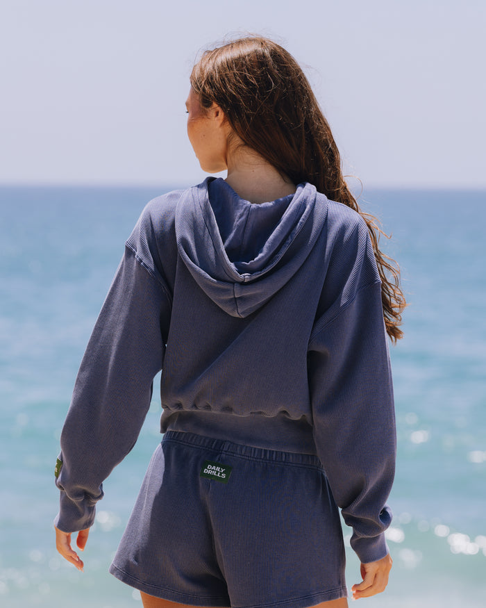 Daily Thermal Zip Up - Sunbleached Navy