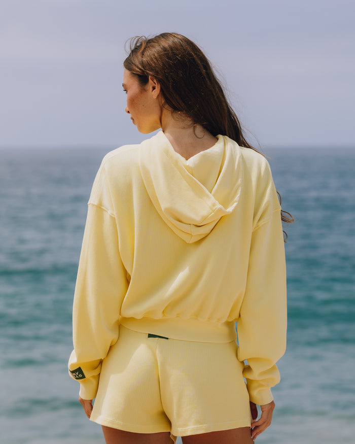 Daily Thermal Zip Up - Sunbleached Lemonade