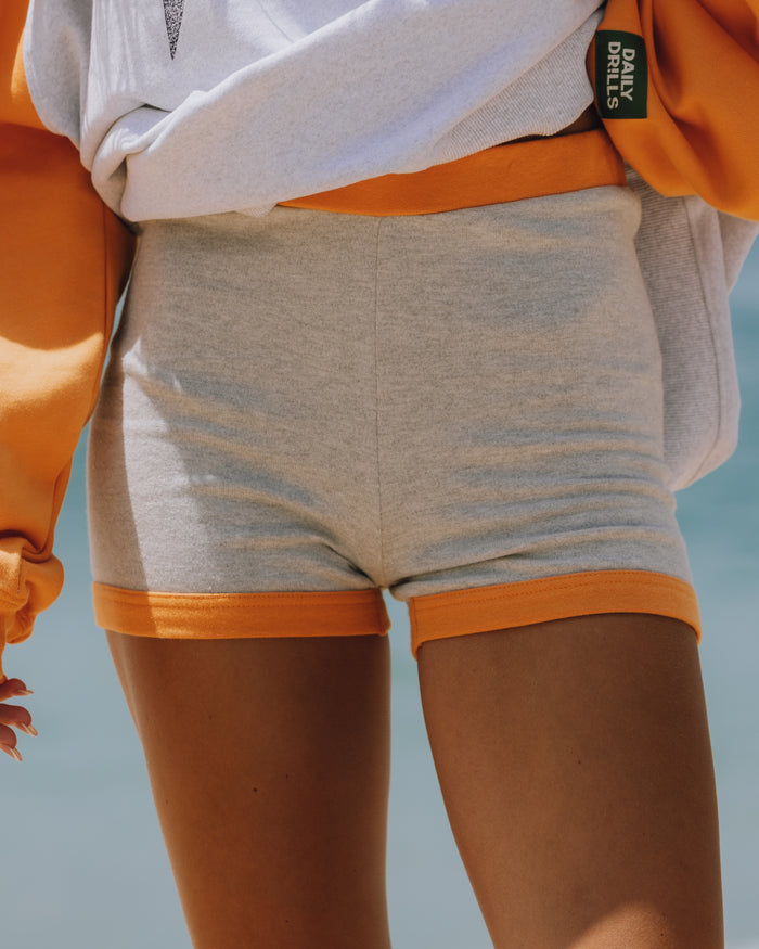 Sunday Shorts - Tajin + Heather Grey