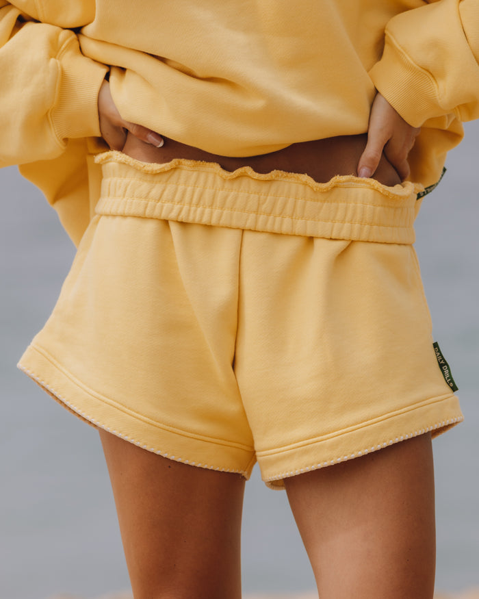 Heavyweight Stitched Super Shorts - Sunny