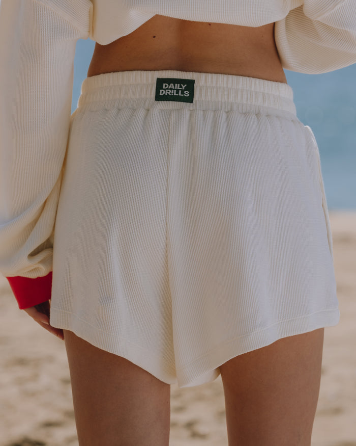 Thermal Resort Shorts - Cream
