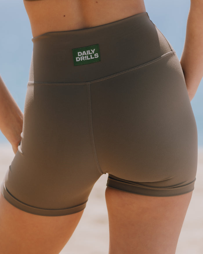 Go! Shortie Shorts - Mocha