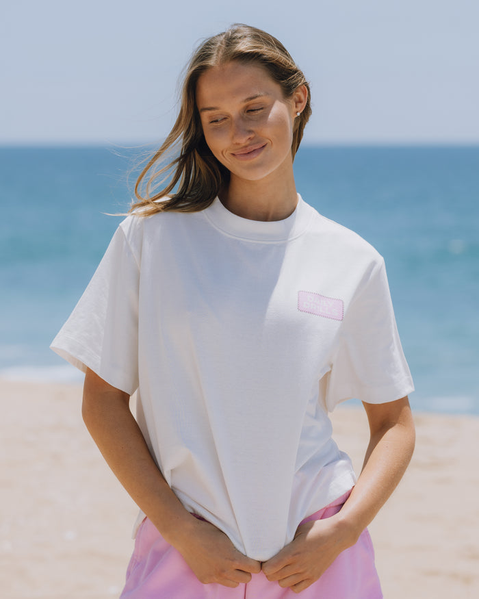 Sunseeker Vintage Tee - White