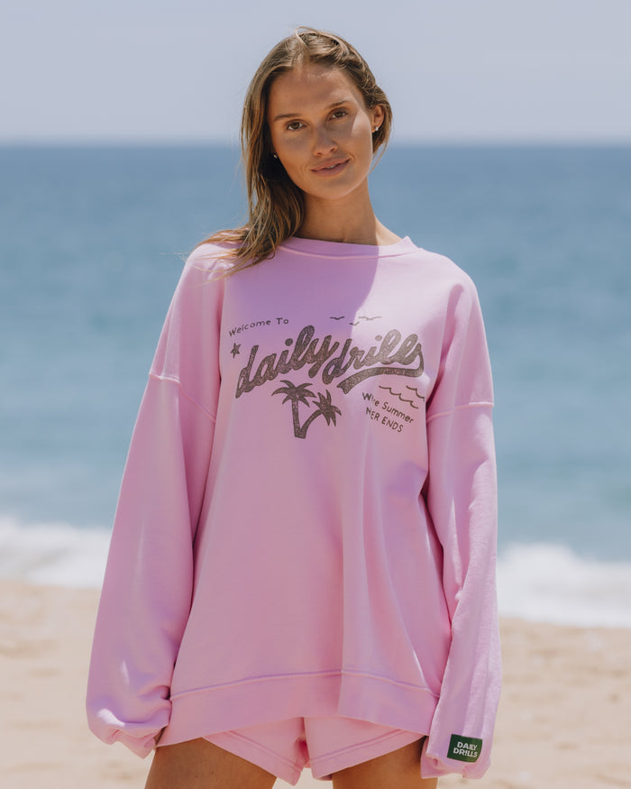 Oversized Vacation Crew - Taffy