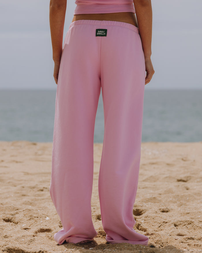 Low Rise Sweatpants - Taffy