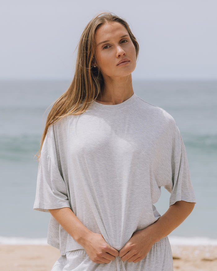 House PJ Set - Heather Grey
