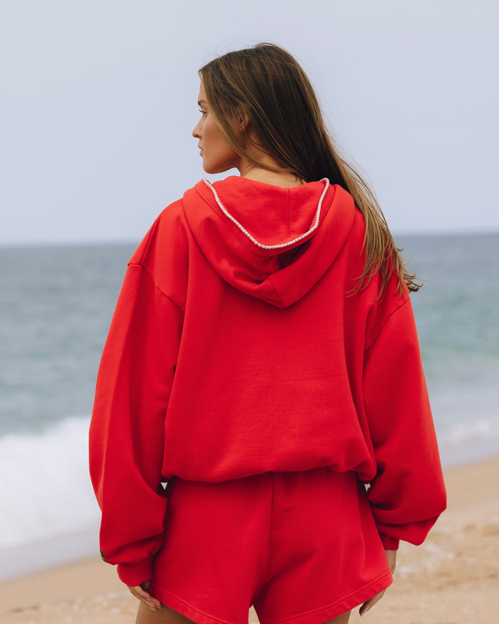 Americana Zip Hoodie - Heart