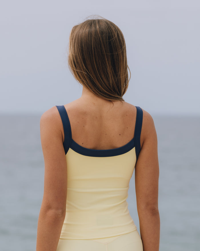 Chill! Everyday Tank - Lemonade + Navy