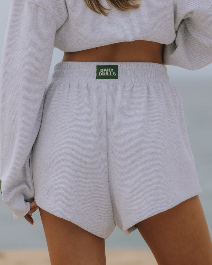 Thermal Resort Shorts - Light Grey