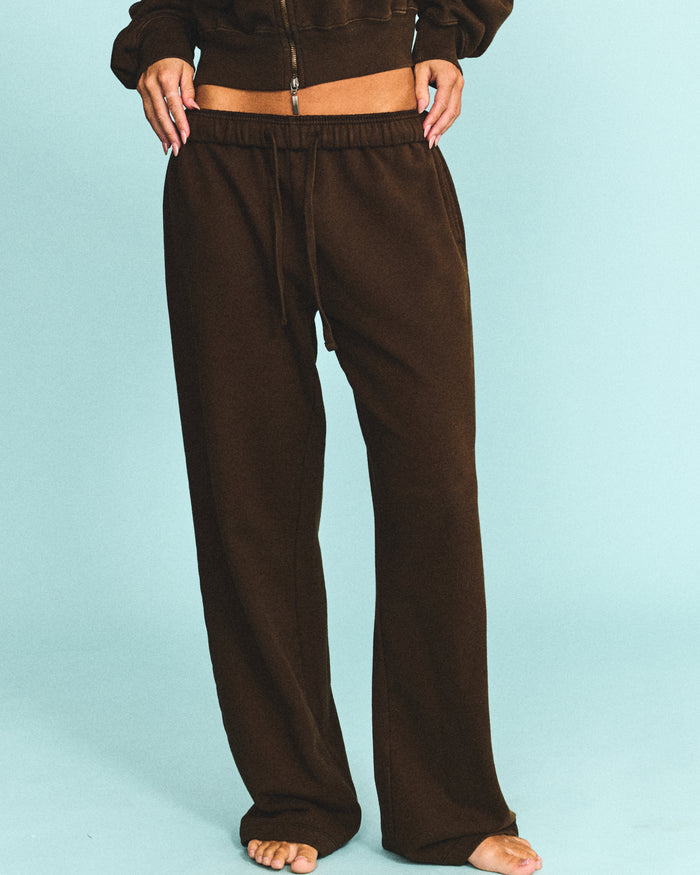 Straight Leg Sweatpants - Coco