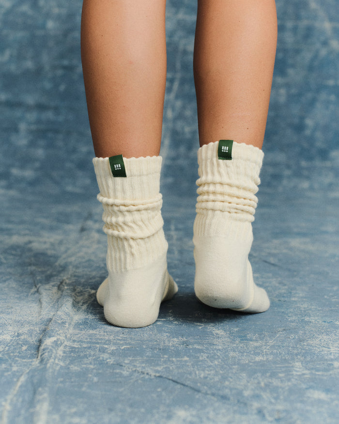Vintage Socks - Cream