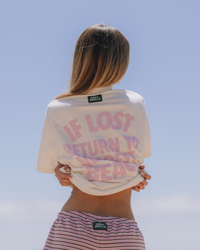 Sunseeker Vintage Tee - White