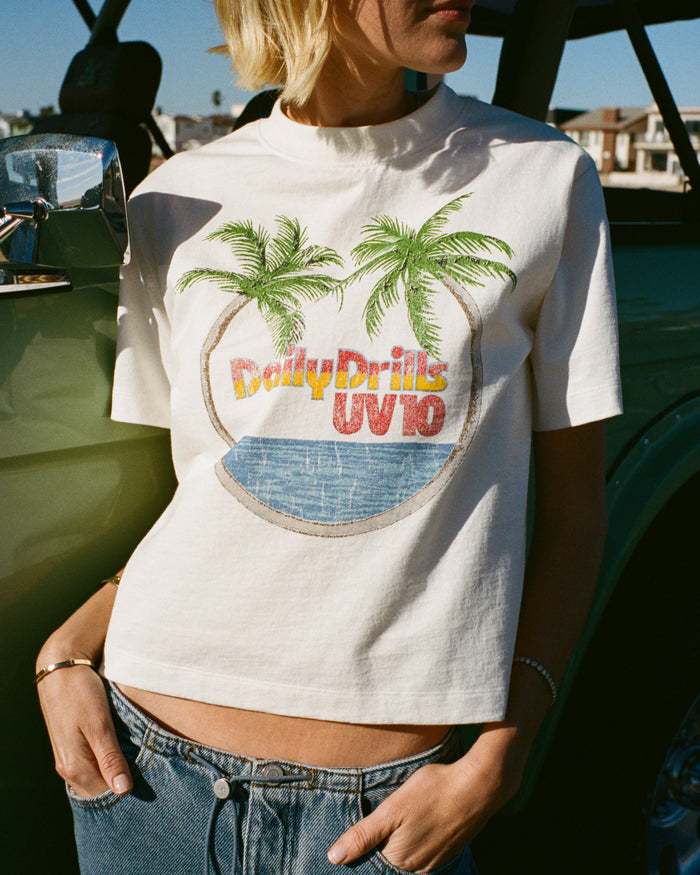 UV10 Vintage Tee - White